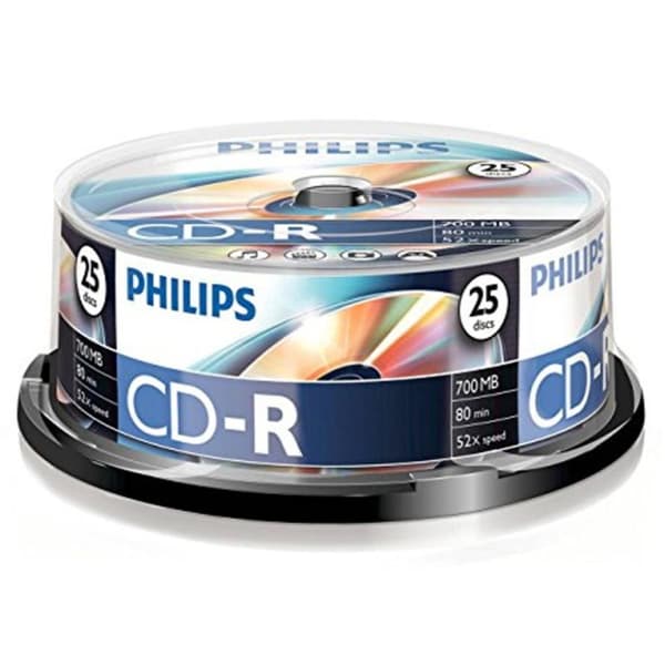 Philips CR7D5NB25/00 700 MB/80 min 52x CD-R