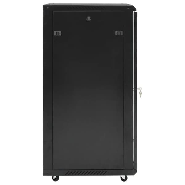 vidaXL 22U Verkkolaitekaappi kääntyvät jalat 19" IP20 60x60x120 cm