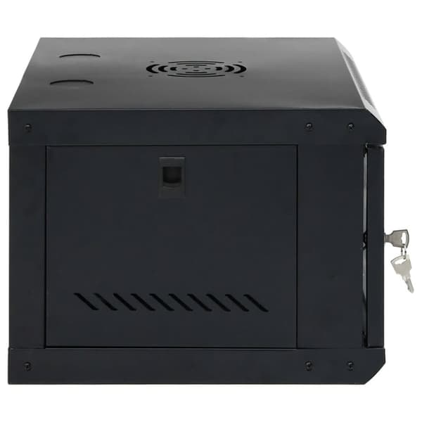 vidaXL 6U Nätverksskåp väggmonterat 19" IP20 53x40x30 mm