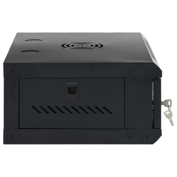 vidaXL 4U Nätverksskåp väggmonterat 19" IP20 53x40x21 mm
