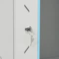 Miniatyrbild 7 av 8: vidaXL 22U Nätverksskåp med svänghjul 19" IP20 60x60x120 cm
