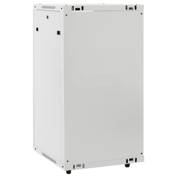 vidaXL 22U Verkkolaitekaappi kääntyvät jalat 19" IP20 60x60x120 cm