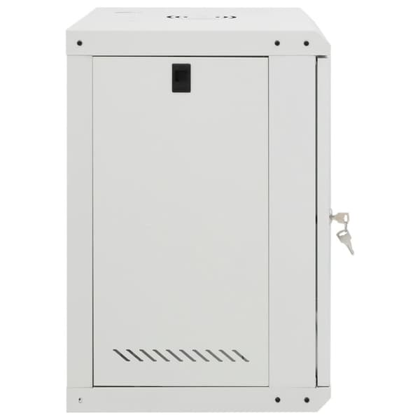 vidaXL 12U Nätverksskåp väggmonterat 19" IP20 53x40x60 mm