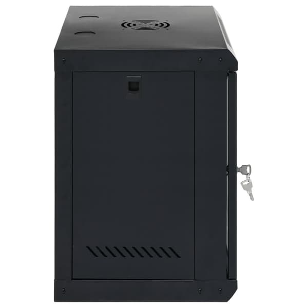 vidaXL 12U Nätverksskåp väggmonterat 19" IP20 53x40x60 mm