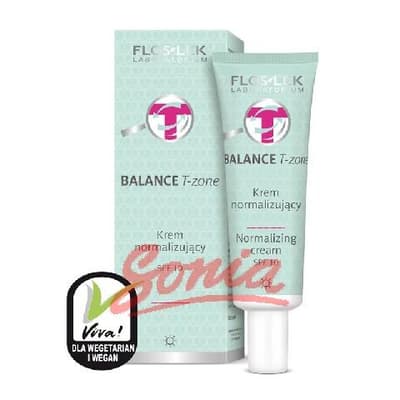 FLOSLEK T-Zone Balance Cream normalizing SPF10 per day for combination skin 50ml