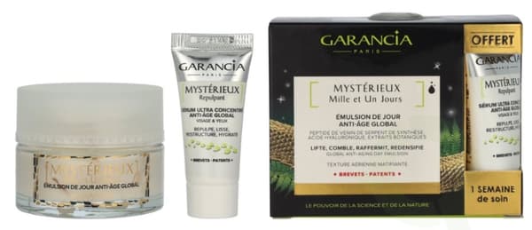 Garancia Mysterious Thousand And Ond Days Set 35 ml Anti-Aging Day Emulsion 30ml/Mysterieux Repulpant 5ml