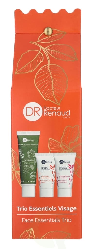 Dr. Renaud Facial Essential Trio Set 90 ml Micellar Gel 50ml/Scrub Detox 20ml/Soft Cream 20ml