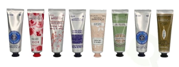 L'Occitane Fantastic 8 Hand Set 240 ml Verbena 30ml/Shea 30ml/Rose 30ml/Cherry Blossom 30ml/Lavender 30ml/Neroli 30ml/Almond 30ml/Shea 30ml