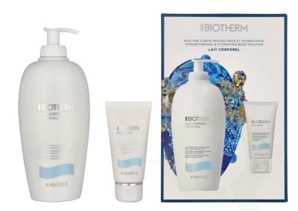 Biotherm Lait Corporel Duo Set 450 ml Body Lotion 400ml/Shower Gel 50ml