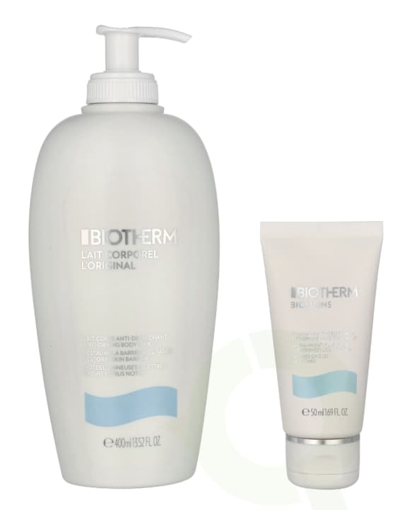Biotherm Lait Corporel Duo Set 450 ml Body Lotion 400ml/Shower Gel 50ml