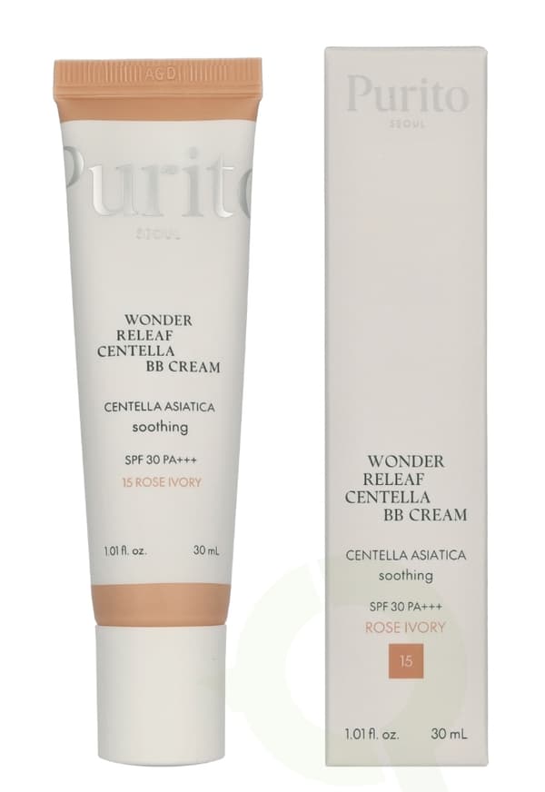 Purito Seoul Wonder Releaf Centella BB Cream SPF30 PA+++ 30 ml #15 Rose Ivory
