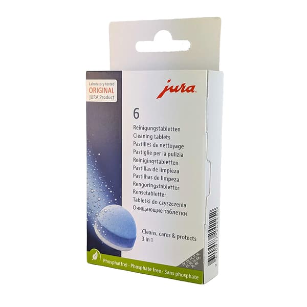 JURA rengöringstabletter 6-pack