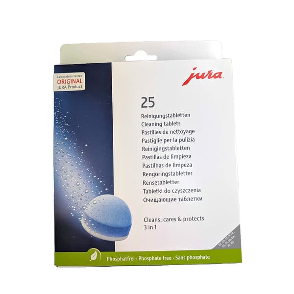 Jura rengøringstabletter 25-pak