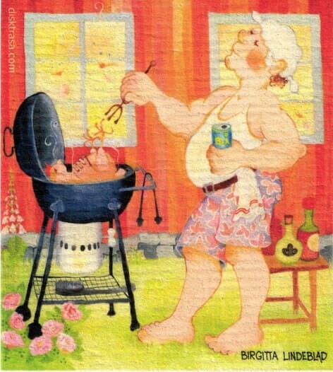 Disktrasa Grillmästaren Birgitta Lindeblad