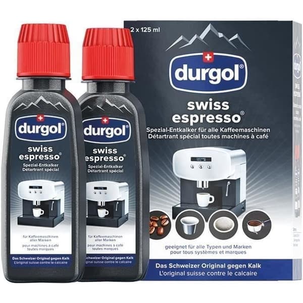 DURGOL - Durgol swiss espressoavkalkningsmedel 2x125ml