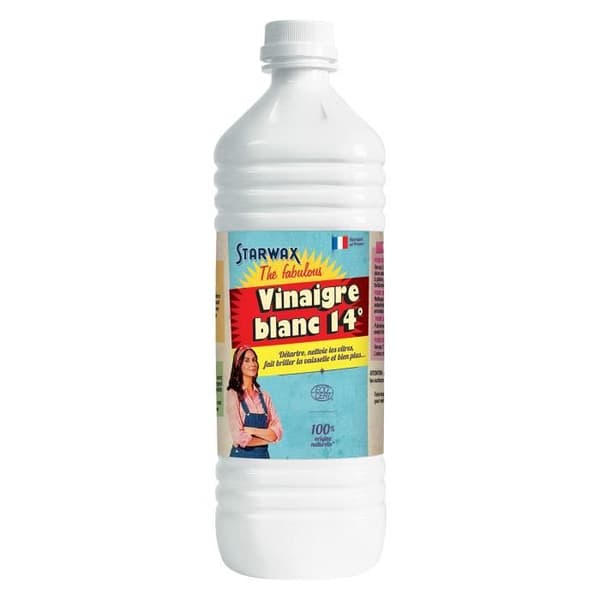 STARWAX FABULOUS - Vit vinäger 14 grader oparfymerad 1l