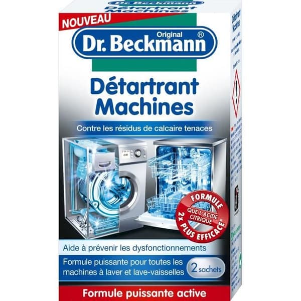 DR BECKMANN Avkalkningsmaskiner - 2 x 50 g