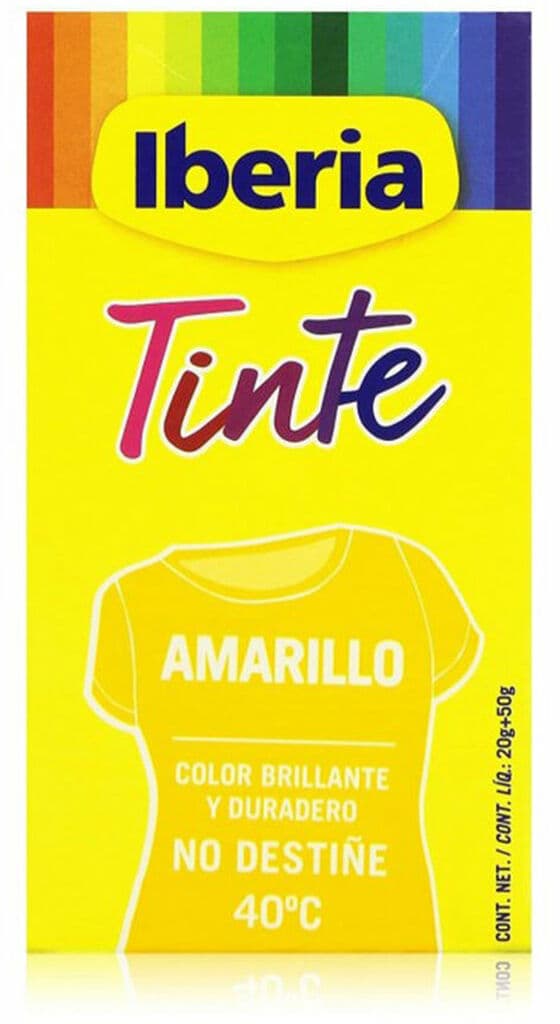 Clothes Dye Tintes Iberia   Yellow 70 g