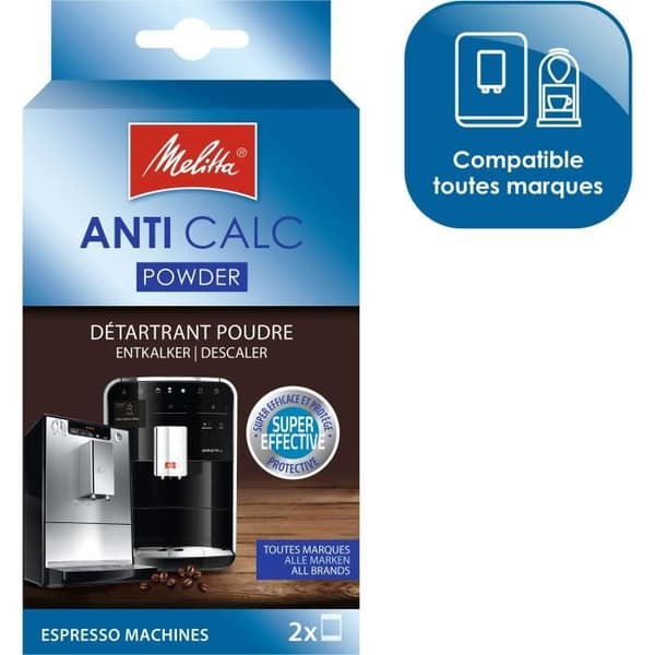 Avkalkningsmedel för kaffemaskiner 2 x 40 g Melitta