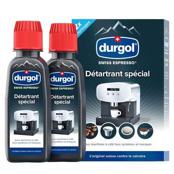 DURGOL - Durgol swiss espressoavkalkningsmedel 2x125ml