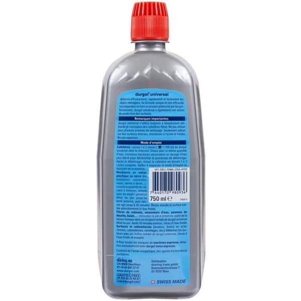 Durgol universell anti-kalk-app. hushåll 750ml