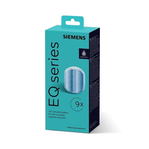 Rengöringstabletter - SIEMENS - TZ 80032A - 16 tabletter - Med påse/utan påse - Blandad