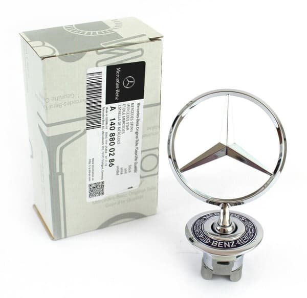 Mercedes-Benz Head Star Emblem OEM 1408800286