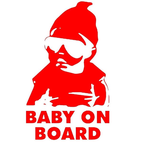 Dekal till bil - Baby on Board