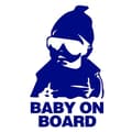 Miniatyrbild 1 av 2: Dekal till bil - Baby on Board