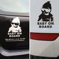 Miniatyrbild 1 av 2: Dekal till bil - Baby on Board