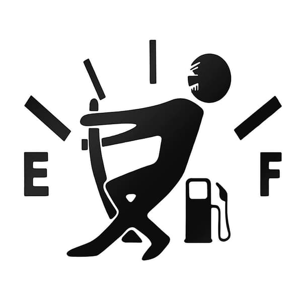 Dekal till bil - Tankare flera färger