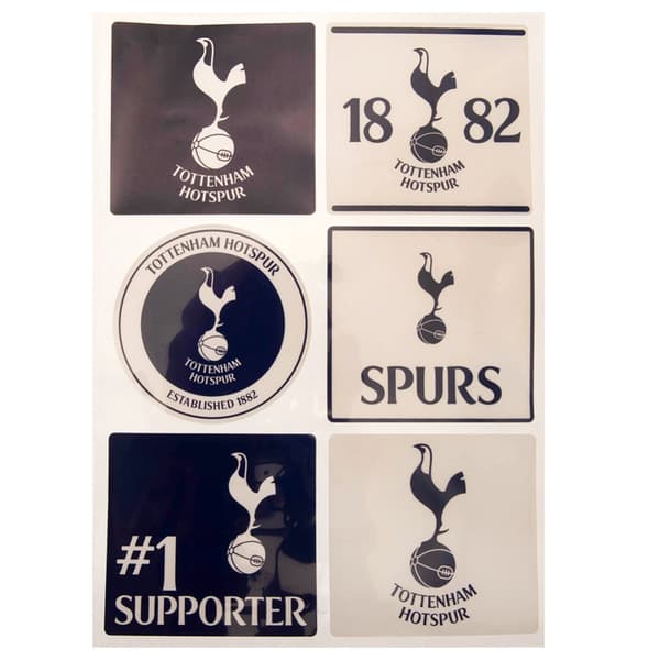 Tottenham Hotspur FC Bildekaler (6 stycken) Navy/White One Size