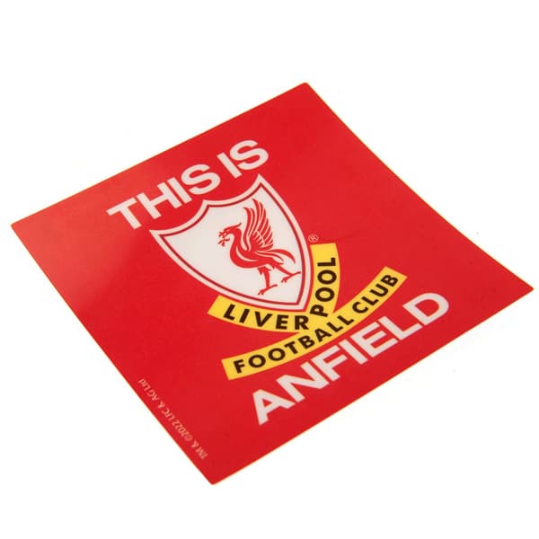 Liverpool FC This Is Anfield Car Sticker
