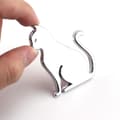Pikkukuva 4 / 5: Cat Sticker Car Decal Adhesive Decoration Bumper Decor - Silver