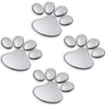 Miniatyrbild 1 av 2: 2 pack Bildekor stickers tassar hund 3D - Flera färger