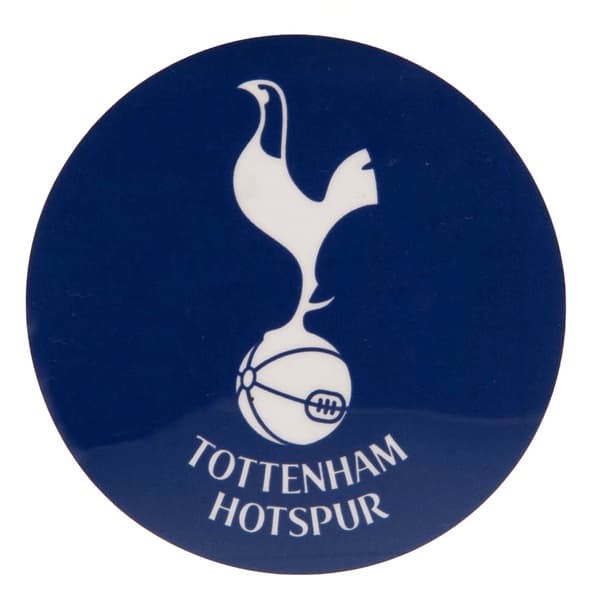 Tottenham Hotspur FC Crest Car Sticker Navy/White One Size