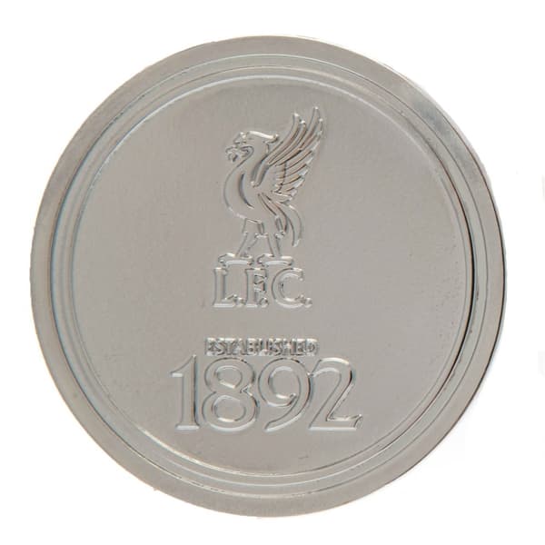 Liverpool FC Crest Car Badge Silver One Size
