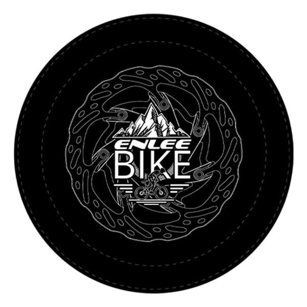 ENLEE Terrengsykkel Disc Brake Shield Anti Overspray Bicycle Brake Shield - Plate