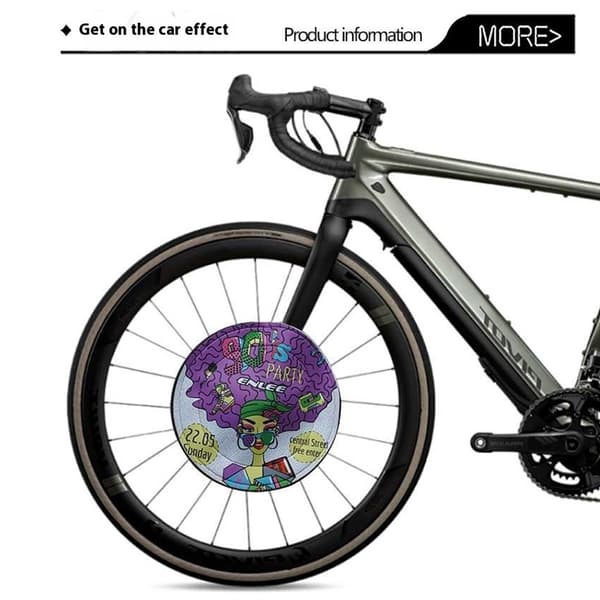 ENLEE Mountain Bike Skivebremseskjold Anti Overspray Cykelbremseskjold - Skateboard