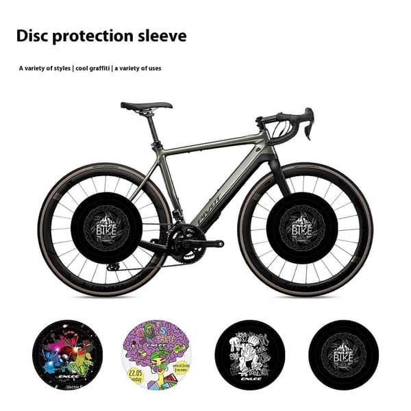 ENLEE Mountain Bike Skivebremseskjold Anti Overspray Cykelbremseskjold - Skateboard