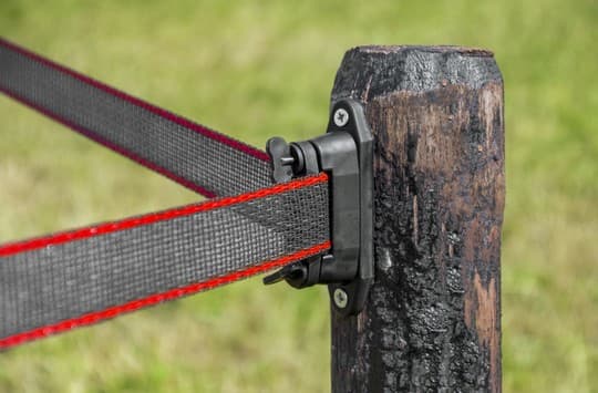 ZoneGuard 40 mm Plus hegnsbånd brun 200 m