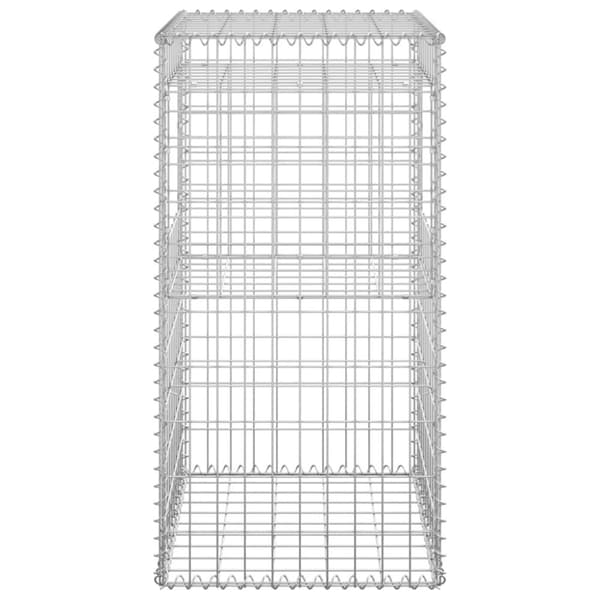 gabionkurve 2 stk. 50x50x100 cm jern