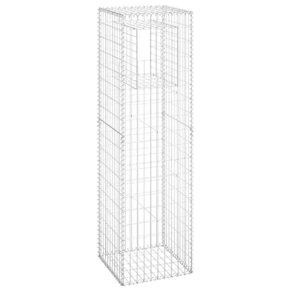 gabionkurve 2 stk. 50x50x180 cm jern