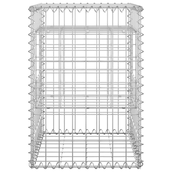 gabionkurve 2 stk. 40x40x60 cm jern