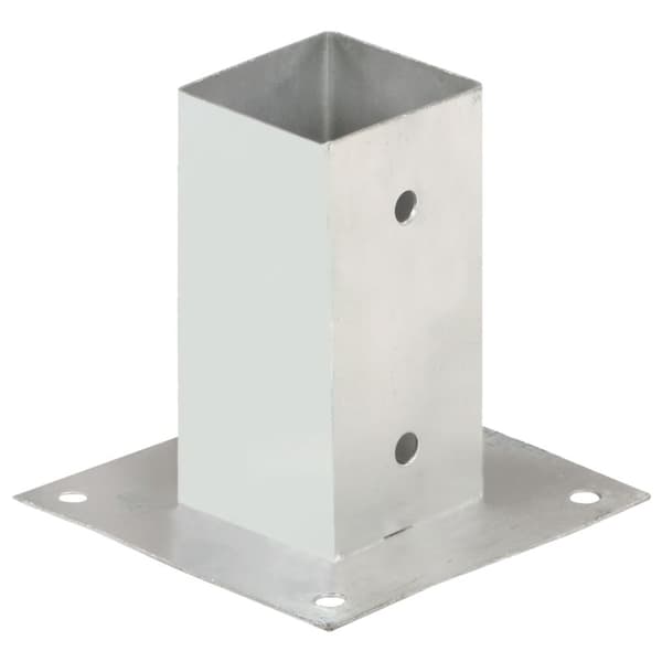 vidaXL Aitatolpan jalat 4 kpl galvanoitua metallia 71 mm -  Aitatolpat
