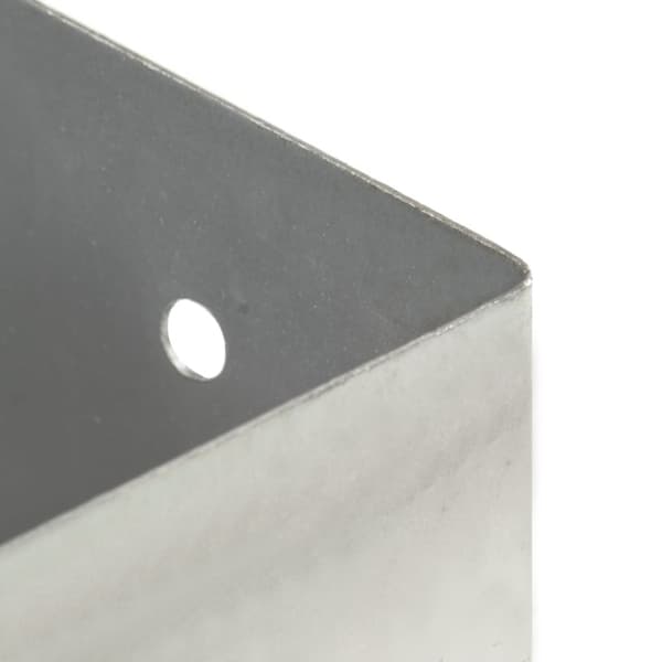 vidaXL Aitatolpan jalat 4 kpl galvanoitua metallia 71 mm -  Aitatolpat