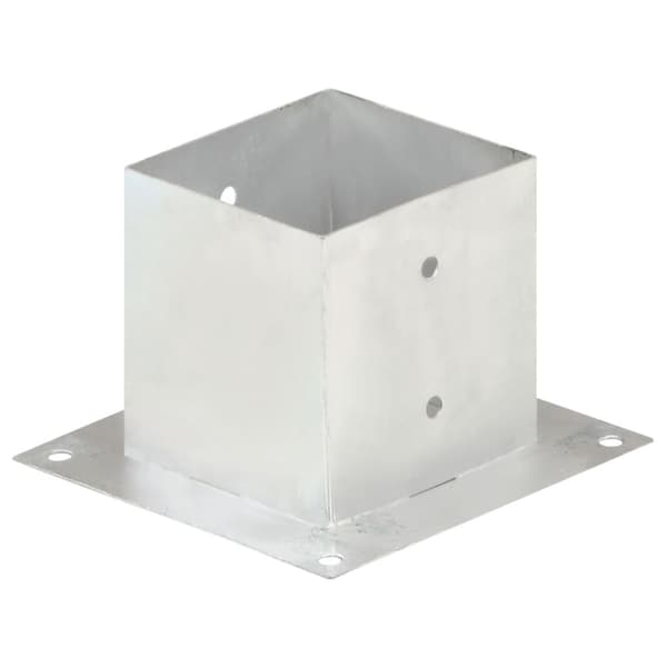 vidaXL Aitatolpan jalat 4 kpl galvanoitua metallia 141 mm - Aitatolpat