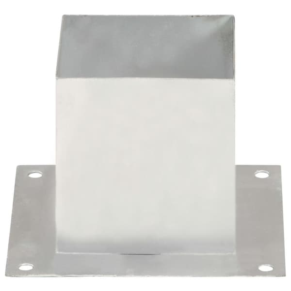 vidaXL Aitatolpan jalat 4 kpl galvanoitua metallia 141 mm - Aitatolpat