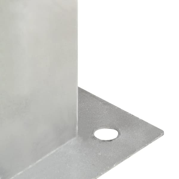 vidaXL Aitatolpan jalat 4 kpl galvanoitua metallia 141 mm - Aitatolpat
