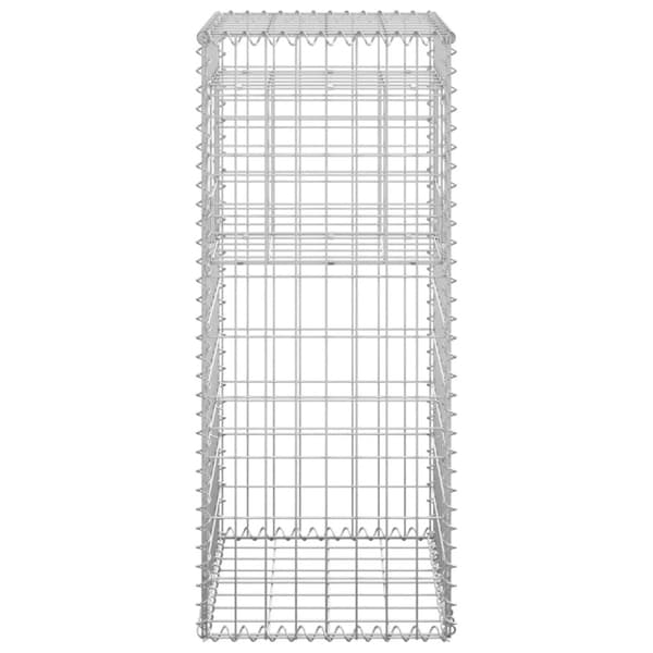 vidaXL Kivikoripylväät 2 kpl 40x40x100 cm rauta -  Aitatolpat